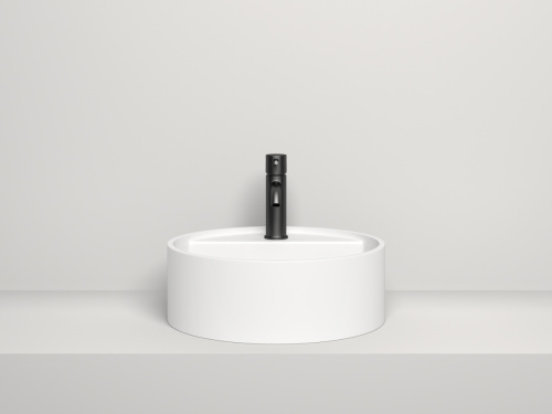 Раковина из искусственного камня S-Stone Salini ARMONIA 130126MF 50х50 накладная цвет мультиколор - фото 2